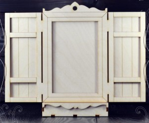 Photo frame window