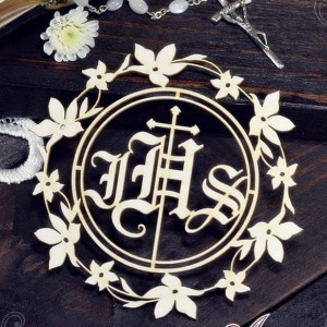 Tekturka Ramka majowa z hostią