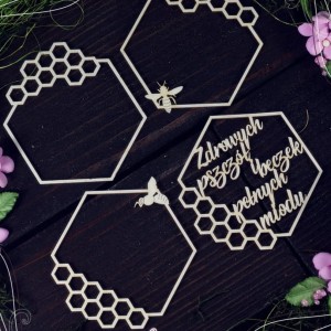 Tekturka Ramki plaster miodu