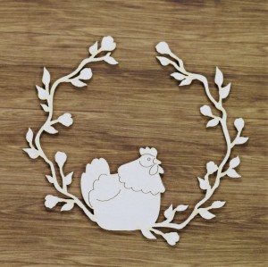 Tekturka Kurka w półwianku