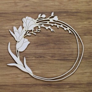 Tekturka Ramka Tulipany