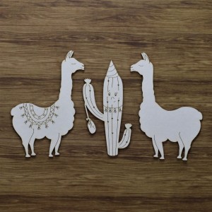 Tekturka Lamy w podróży