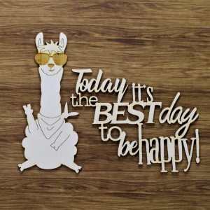 Tekturka Szczęśliwa Lama