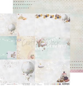 Papier Sleep&Dream Arkusz z kartami