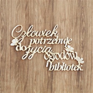 Tekturka Człowiek potrzebuje...