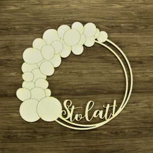 Tekturka Ramka Urodzinowa