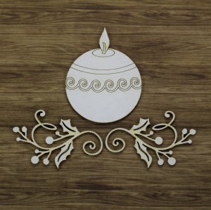 Tekturka Bombka i ozdobniki