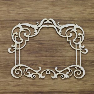 Tekturka Ramka Dzika Róża 01