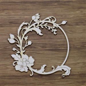 Tekturka Rameczka owalna Róża 02