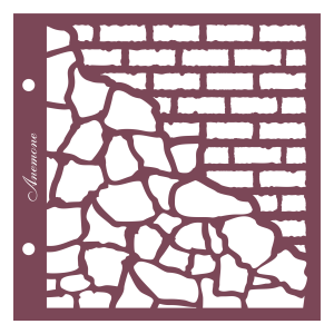 Szablon Cegły i kamienie