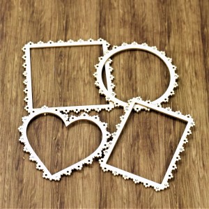 Tekturka Zestaw ramek Pikotki