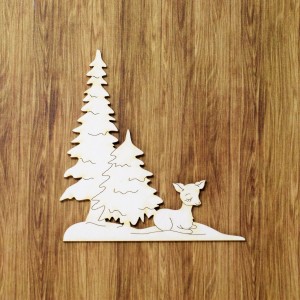 Tekturka Drzemka w lesie