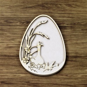 Tekturka 2D Pisanka z gąską