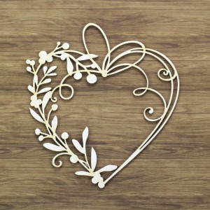 Tekturka Świąteczne serce