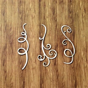 Tekturka Zakręcone zawijasy