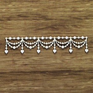 Tekturka Girlanda z perłami