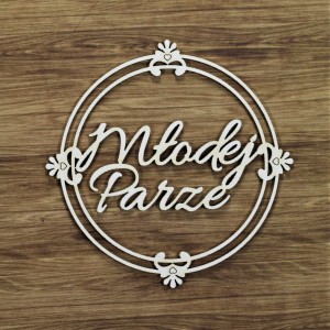 Tekturka Ramka Młodej Parze