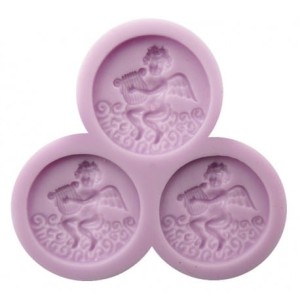 Foremka silikonowa "Anioły w kołach"