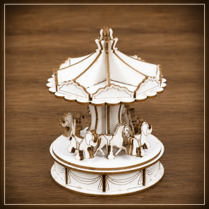 Tekturka 3D Karuzela z podestem