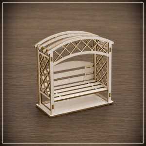 Tekturka 3D Pergola na działce