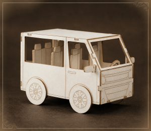 Tekturka 3D Bus