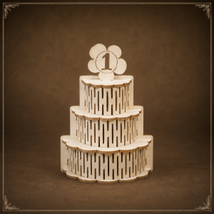 Tekturka 3D Tort (do pudełka)