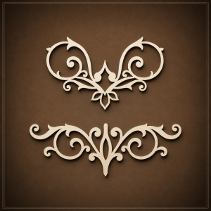 Tekturka Nostalgia "Ornamenty"