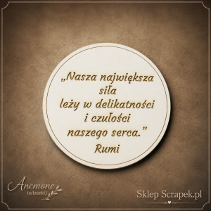 Tekturka "Nasza największa siła..." w kole