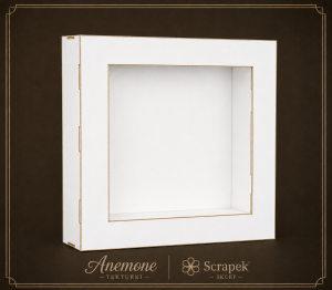 Tekturka 3D Shadowbox z podwójna ramką