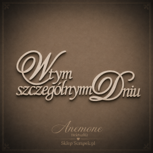 Tekturka W tym szczególnym Dniu
