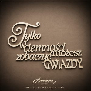 Tekturka Tylko w ciemności...