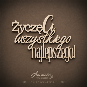 Tekturka Życzę Ci....