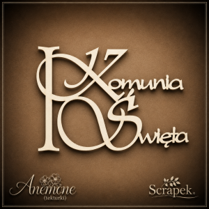 Tekturka I Komunia Świeta