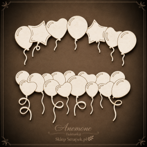 Tekturka Girlandy balonowe