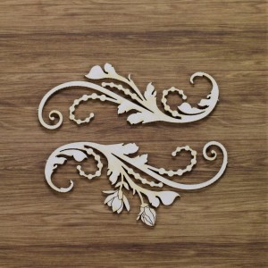 Tekturka Ornamenty Magnolie 