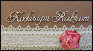 Tekturka Kochanym Rodzicom