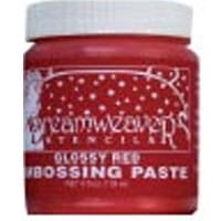 Embossing paste- Glossy Red