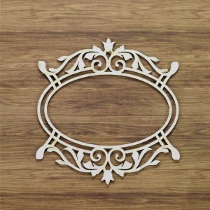 Tekturka Ramka owalna Magnolia 01