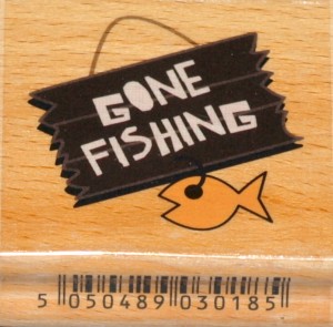 Stempel GONE FISHING