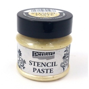 Pasta do szablonów Wanilia perłowa