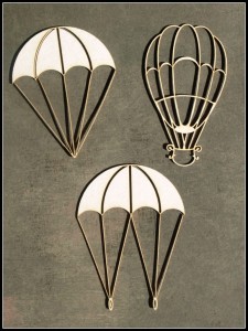 Tekturka Spadochrony i balon