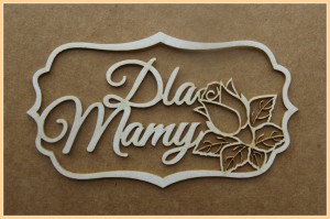 Tekturka Dla Mamy w ramce